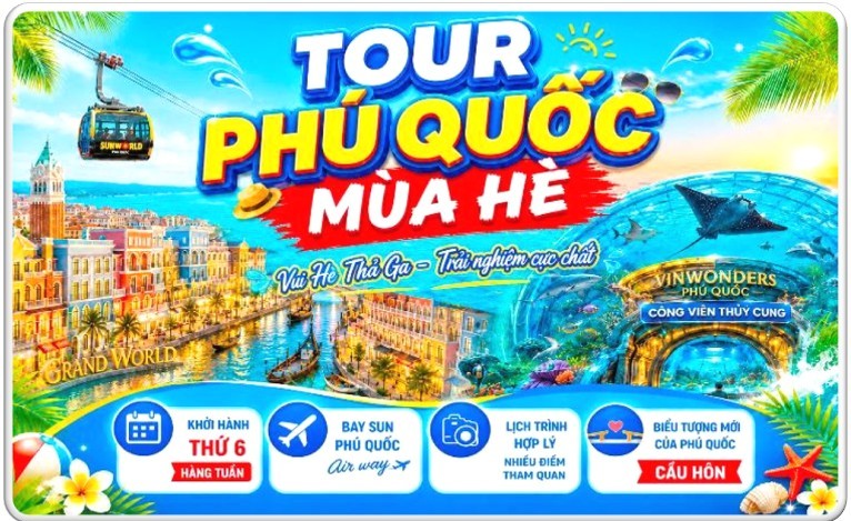 DU LỊCH PHÚ QUỐC | 3 Ngày 2 Đêm | Sun Phu Quoc Airways