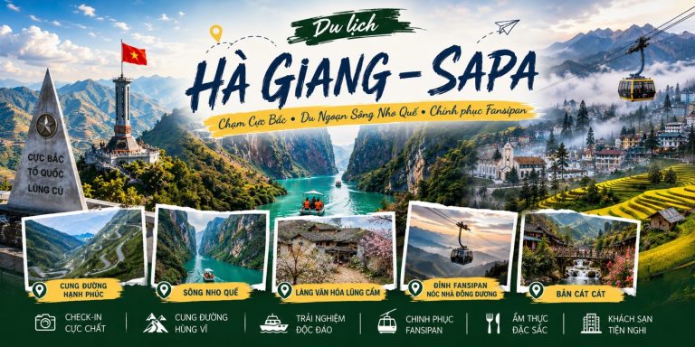 DU LỊCH MIỀN BẮC HÀ GIANG – SAPA – FANSIPAN