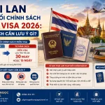 Thái Lan thay đổi chính sách miễn visa 2026: Du khách cần lưu ý gì?