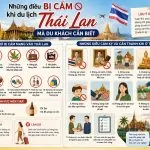 Những điều bị cấm khi du lịch Thái Lan mà du khách cần biết