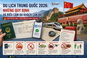 Du lịch Trung Quốc 2026: Những quy định du khách cần biết