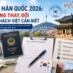 Visa Hàn Quốc 2026: Những thay đổi du khách Việt cần biết