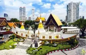 Chùa thuyền Wat Yannawa - ngôi chùa linh thiêng ở Thái Lan